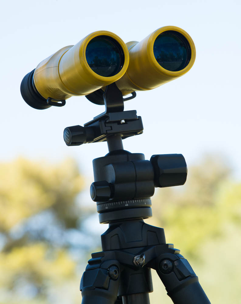 L Bracket Binocular Tripod Adapter