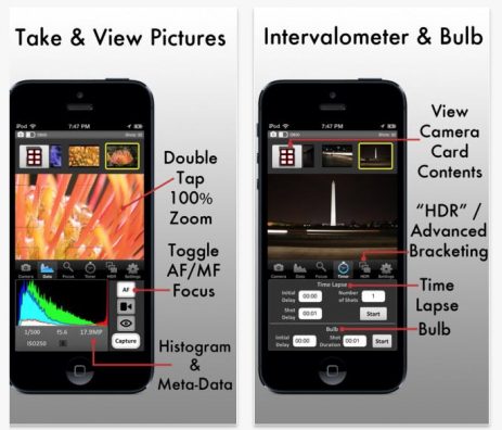 CamRanger App updates to Version 1.7 CamRanger App updates to Version 1.7