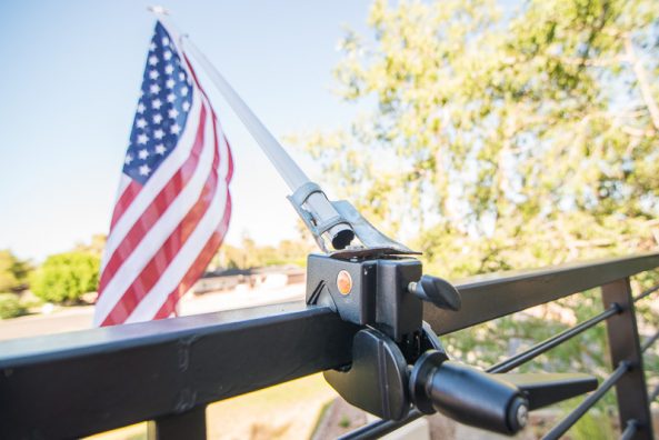 How to Temporarily Hang the American Flag with Photography Gear How to Temporarily Hang the American Flag with Photography Gear
