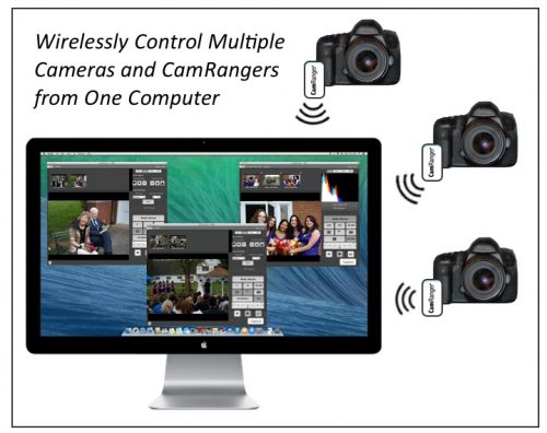 Wirelessly Control Multiple Cameras from One Computer with CamRanger Wirelessly Control Multiple Cameras from One Computer with CamRanger