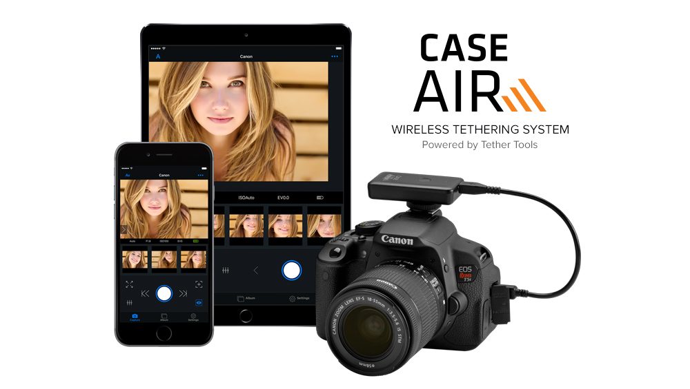 case air wireless tethering