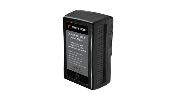 Tether Talk Tuesday: ONsite D-Tap Battery with V-Mount Tether Talk Tuesday: ONsite D-Tap Battery with V-Mount