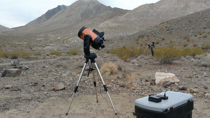 Powering a Telescope, Laptop, and Camera Batteries in Death Valley with ONsite Power System Powering a Telescope, Laptop, and Camera Batteries in Death Valley with ONsite Power System