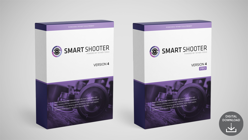 Smart Shooter 4 and Smart Shooter 4 Pro boxes next to each other